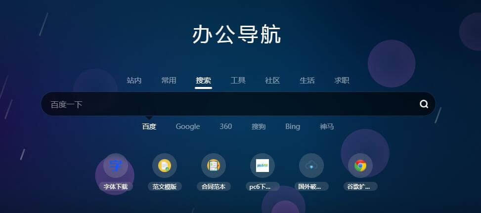 如何使用辦公人導(dǎo)航自定義收藏及自己的導(dǎo)航主頁插圖1 如何使用辦公人導(dǎo)航自定義收藏及自己的導(dǎo)航主頁插圖1