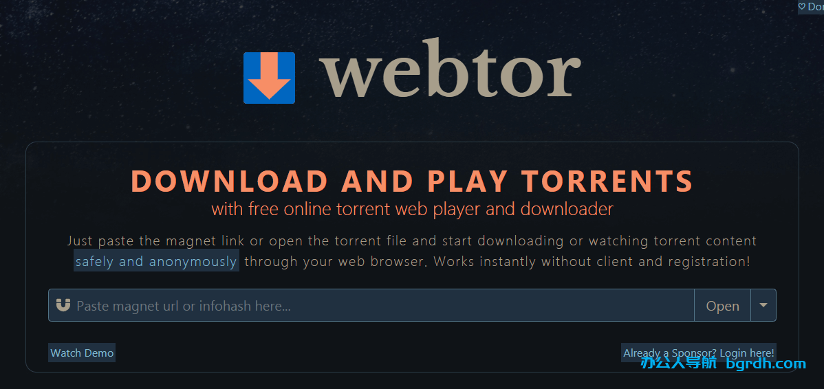 Webtor插圖 Webtor插圖