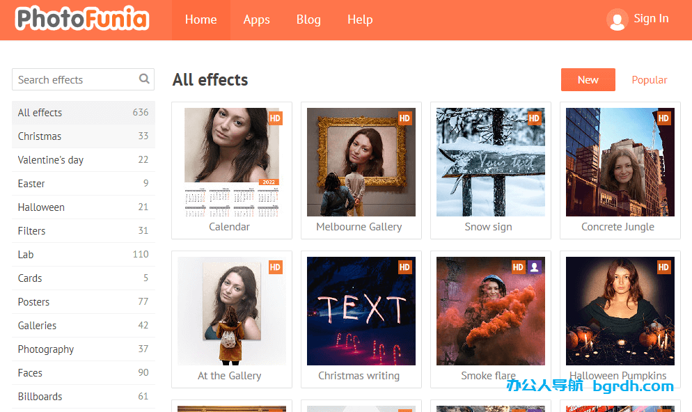 PhotoFunia插圖 PhotoFunia插圖
