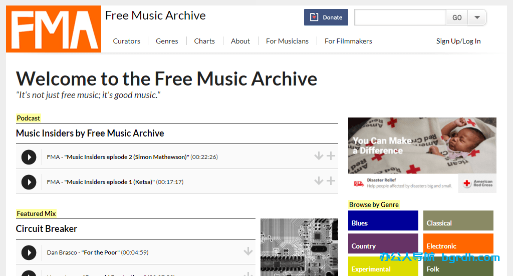 Free Music Archive插圖 Free Music Archive插圖