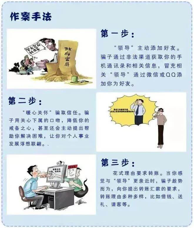 常見(jiàn)冒充熟人詐騙套路插圖3 常見(jiàn)冒充熟人詐騙套路插圖3