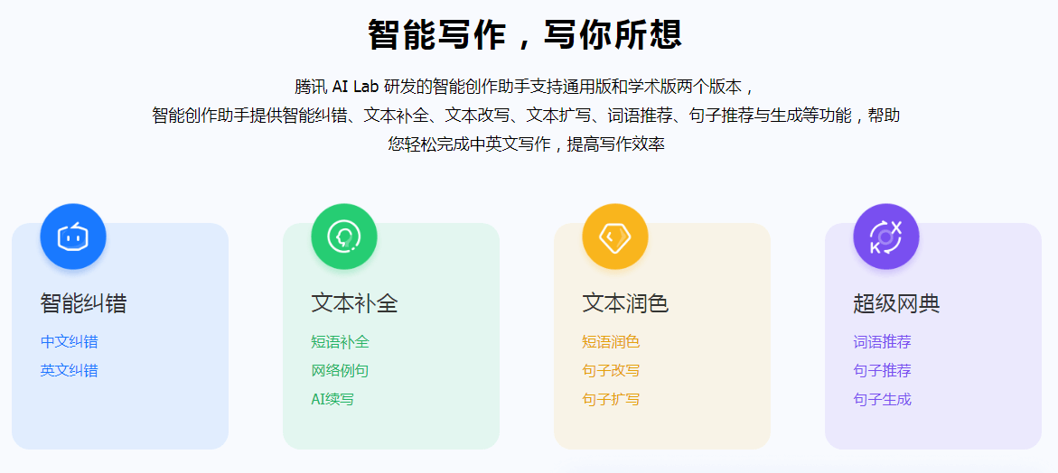 智能創作助手插圖 智能創作助手插圖