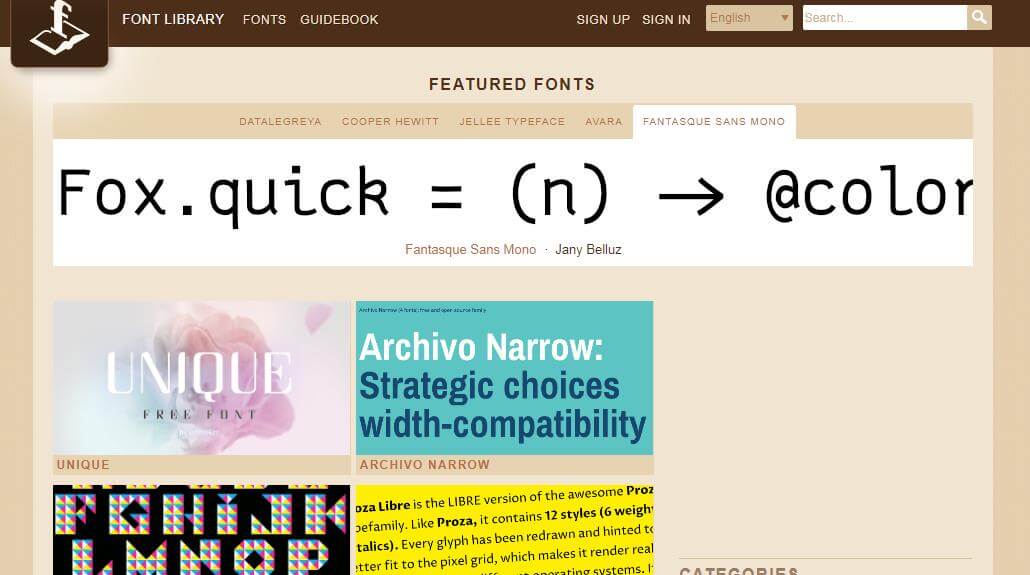 Font Library插圖 Font Library插圖