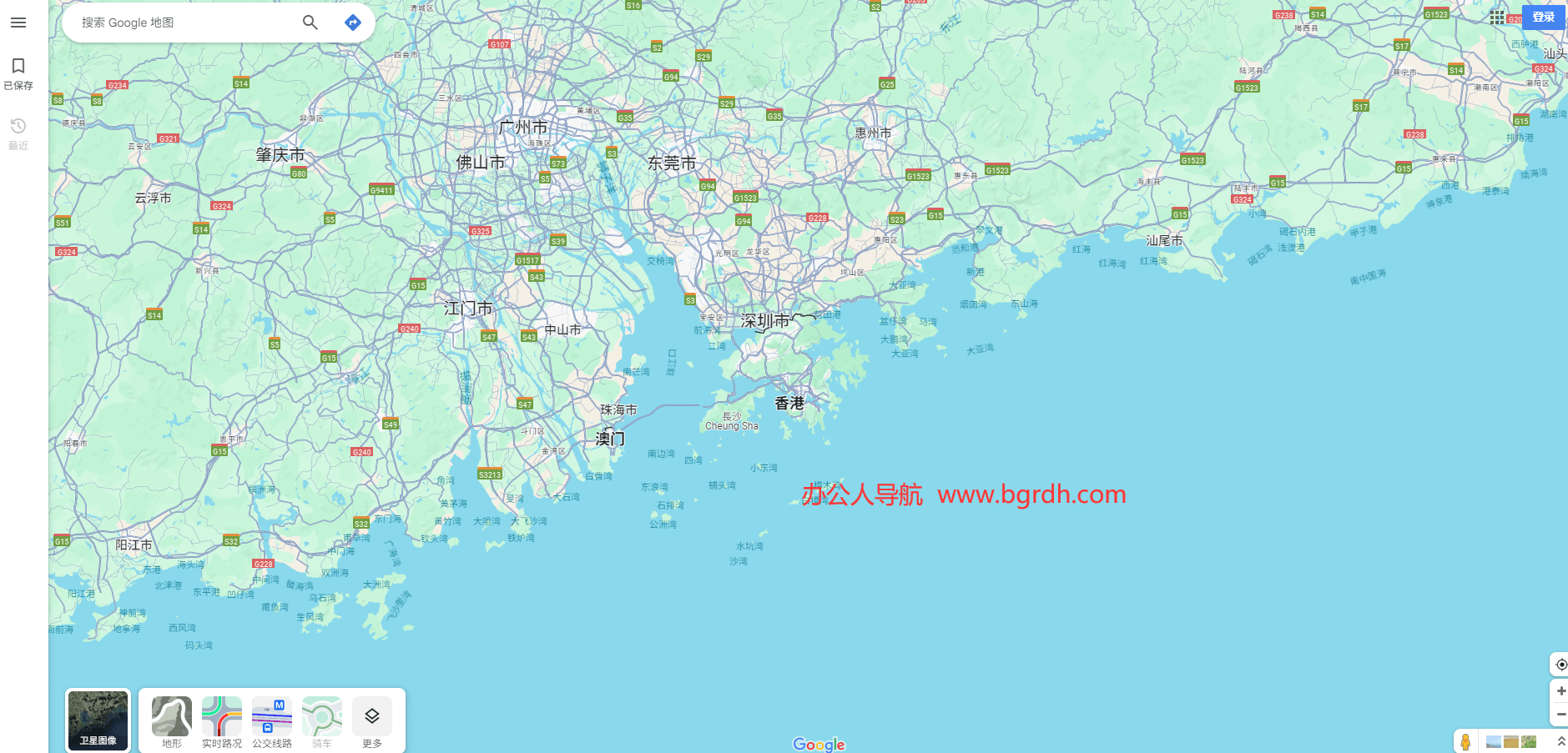 谷歌地圖插圖 谷歌地圖插圖