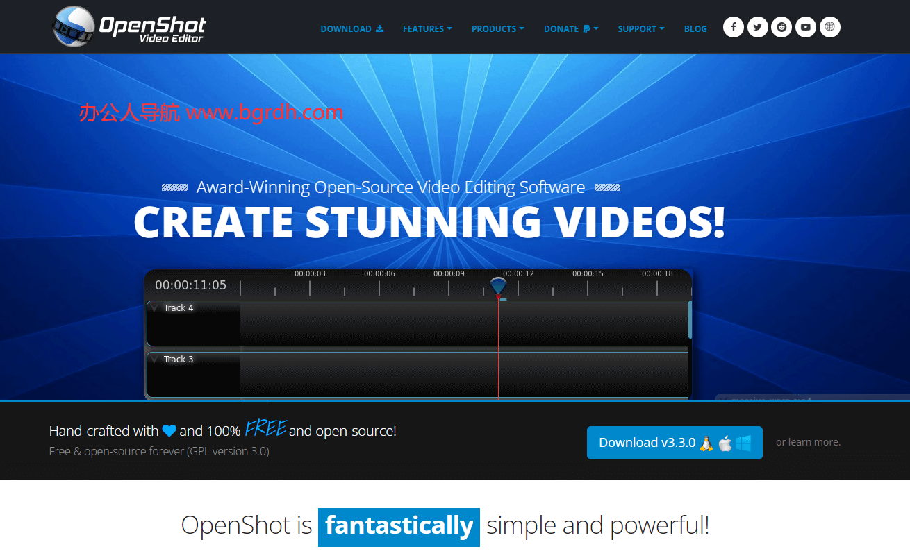OpenShot插圖 OpenShot插圖