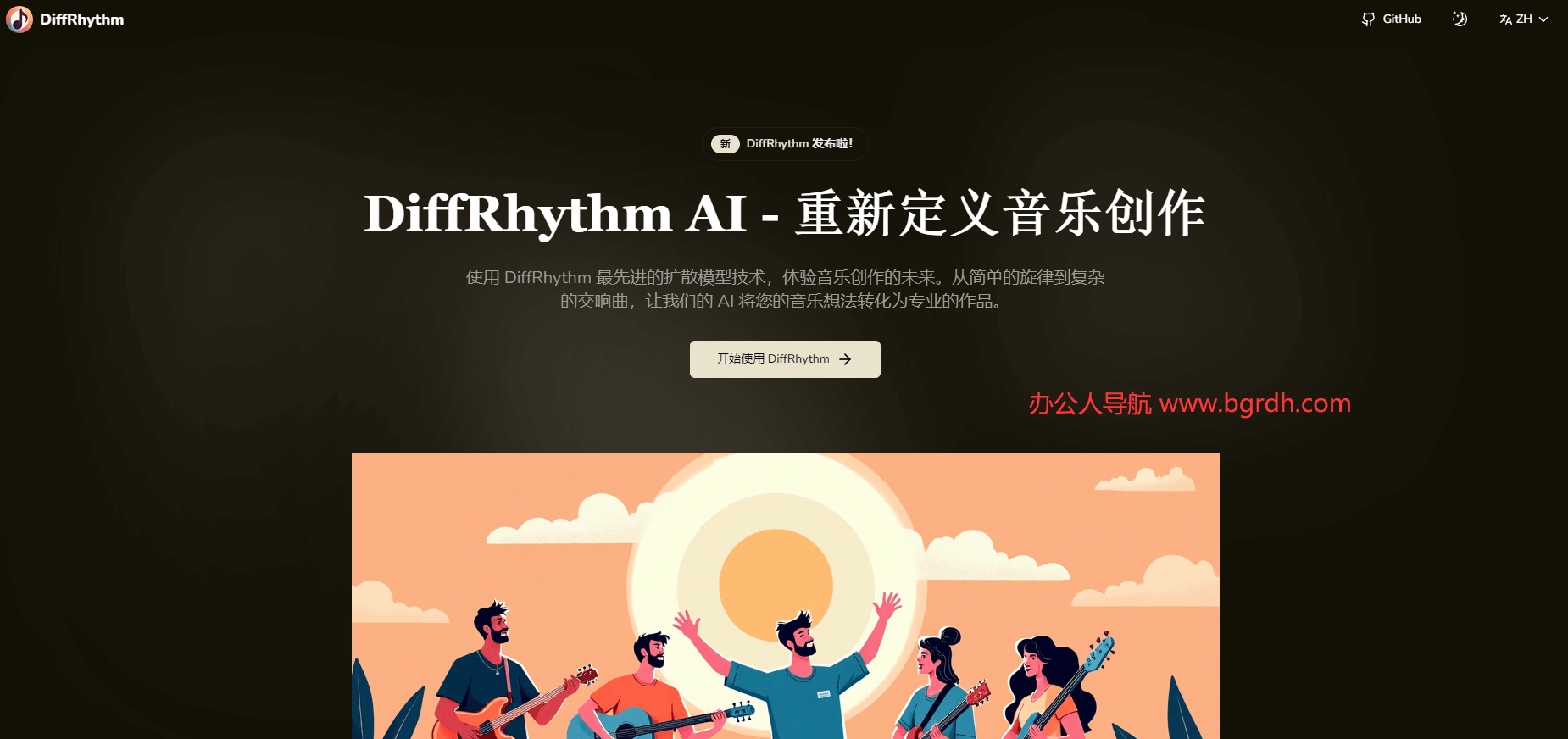 DiffRhythm插圖 DiffRhythm插圖