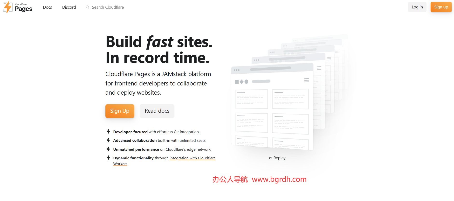 Cloudflare Pages插圖